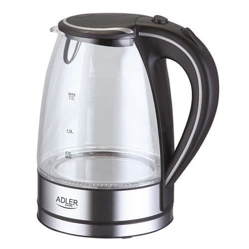 ADLER AD 1225 vattenkokare - 1,7 liter - Effekt 2,2 kWatt - Anti-kalksystem