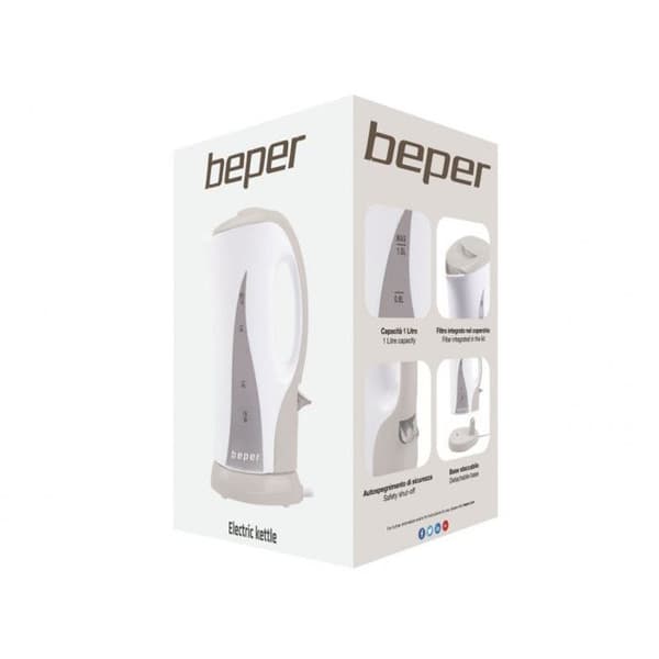 Vattenkokare - Beper - 92021 - 1 liter - 1100 W - Trådlös