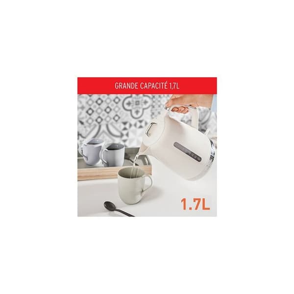 MOULINEX Soleil vattenkokare - 1,7L - 2400W - 360° bas - Anti-tarter filter