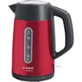 Miniatyrbild 1 av 4: Bosch TWK4P434 vattenkokare - 1,7 L - Röd - 2400 W - Anti-kalk