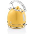 Miniatyrbild 5 av 6: Retro vattenkokare, 1,8 L, BPA-fritt rostfritt stål, dold motstånd, sladdlös SWAN SK14630YELNEU 3000W Gul 53784