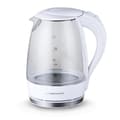 Miniatyrbild 2 av 3: Vattenkokare - ESPERANZA - SALTO ANGEL - 1,7 L - 2200 W - Vitt glas