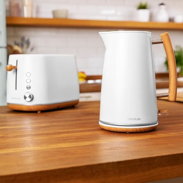 Cecotec Kettle ThermoSense 400 Vit Trä