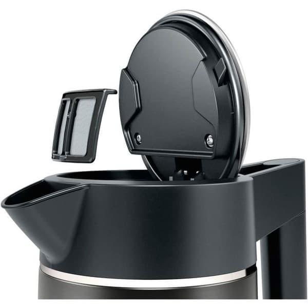 Bosch TWK5P475 vattenkokare - 1,7 L - Grå - 2400 W - Anti-kalk