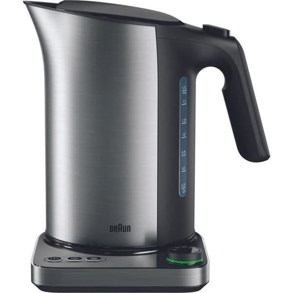 Vattenkokare - BRAUN - WK5115BK - Sladdlös hällning - 360 graders bas - Håll varm funktion