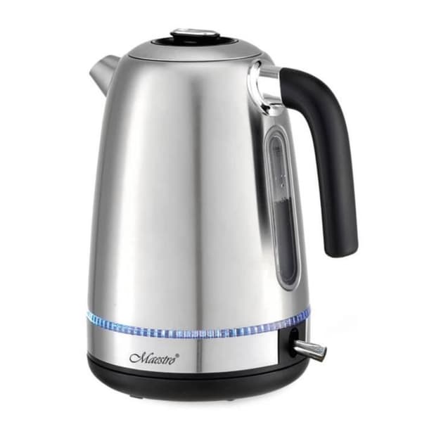Maestro MR-050 vattenkokare 1,7L 2200W sladdlös automatisk avstängning Överhettningsskydd upplyst