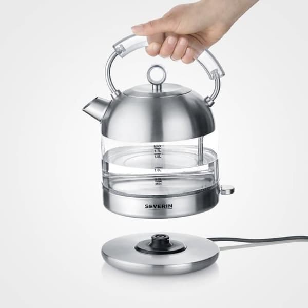 Elektrisk Kanna - Severin - WK 3459 - Rostfritt Stål - 1.7 Liter - 2400W