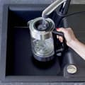 Miniatyrbild 2 av 4: Vattenkokare - PROFICOOK - WKS 1190 - glas, rostfritt stål - 1,7 liter - sladdlös - 360 graders bas