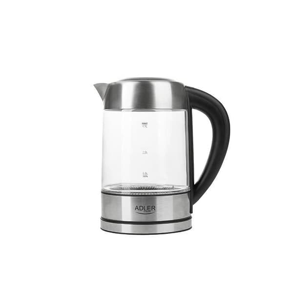 1,7L bakgrundsbelyst glaskokare med temperaturkontroll Adler AD 1247