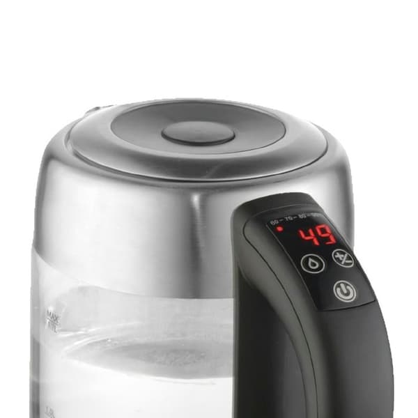 1,7L bakgrundsbelyst glaskokare med temperaturkontroll Adler AD 1247