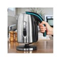 Miniatyrbild 3 av 5: Cecotec ThermoSense 220 elektrisk vattenkokare i stål. 1,2 L, BPA-fri, Rostfritt stål, 360 Bas, Anti-kalkfilter, Triple Syst