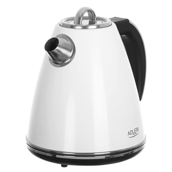 Vattenkokare - ADLER - AD 1343 - Elektrisk - 1,5 L - 2200 W - 360° Base
