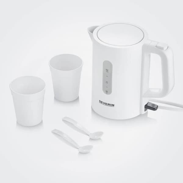 Elkittel - Severin - WK 3462 - 0,5 L - 1100 W - Trådlös - Överhettningsskydd