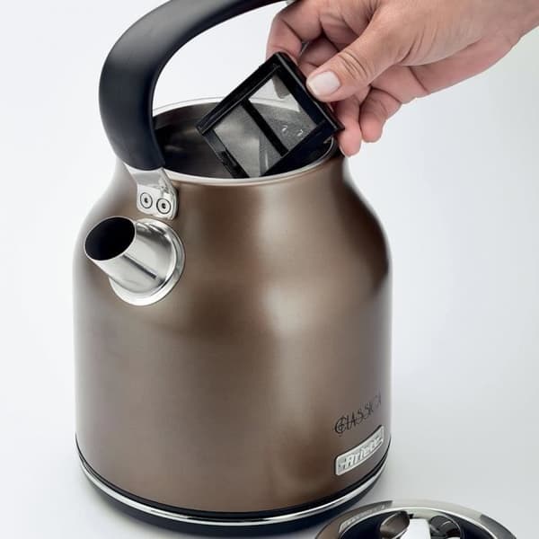 Ariete Classica bronsvattenkokare 1,7L - Effekt 2000W - Sladdlös hällning - Anti-kalksystem