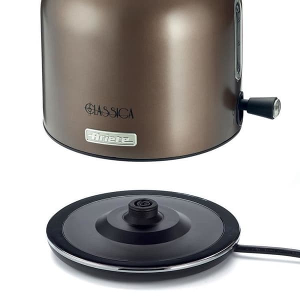 Ariete Classica bronsvattenkokare 1,7L - Effekt 2000W - Sladdlös hällning - Anti-kalksystem