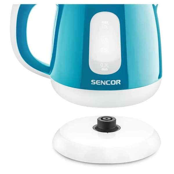 Vattenkokare - Sencor - SWK 1017TQ - 1100 W - 1 L - Plast - Blå