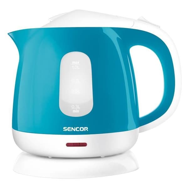 Vattenkokare - Sencor - SWK 1017TQ - 1100 W - 1 L - Plast - Blå