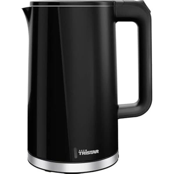 Vattenkokare - TRISTAR - Svart - 1,7 L - 2200 W - Dubbelvägg