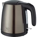 Miniatyrbild 1 av 3: Melitta Prime Aqua Mini vattenkokare, metallisk grå, 100 % BPA-fri, 1L