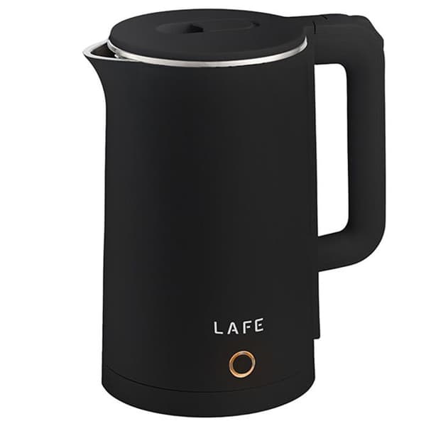 Elkedel Lafe, dubbelväggig, 1800W 1.8L, svart