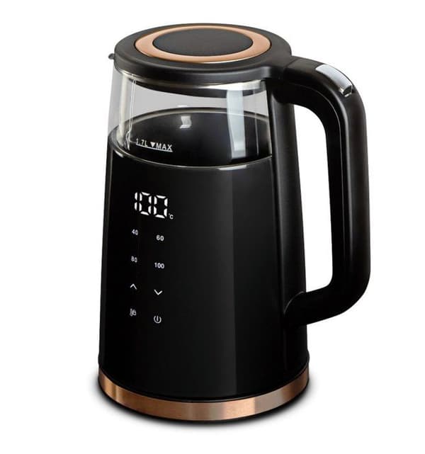 Elektrisk Kanna - Berlingerhaus - BH-9477 - 1,7 L - Digital Display - Svart/Rosa/Guld