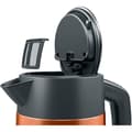 Miniatyrbild 4 av 4: Bosch TWK4P439 vattenkokare - 1,7 L - Svart/Guld - 2400 W - Anti-kalk