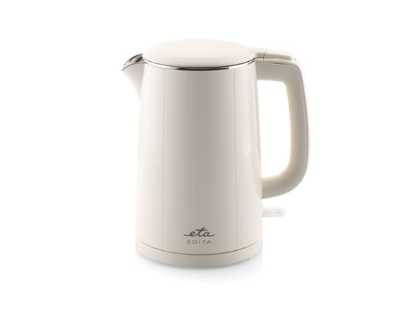 Eta Edita 8595 90010, 1,5 L, 2200 W, Beige, Rustfrit stål, Vandmåler, Overophedningsbeskyttelse