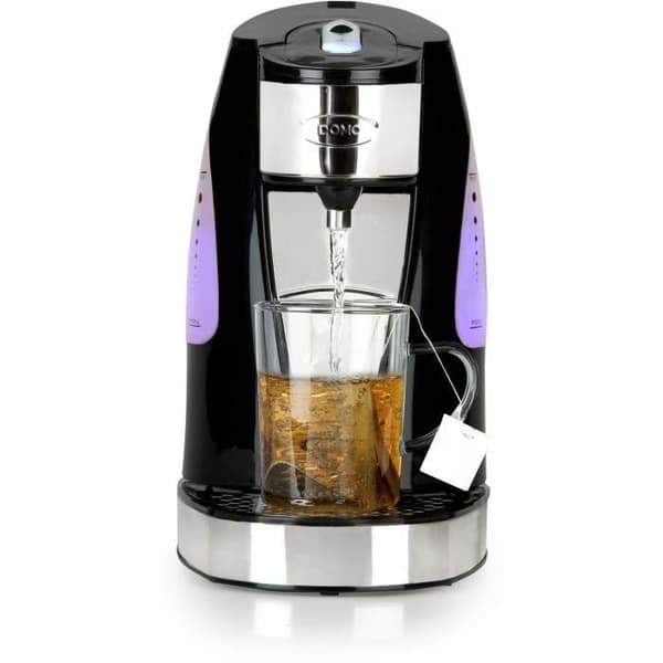 DOMO DO482WK Varmvattenfontän - 1.5L - 3000W - Svart / rostfritt stål