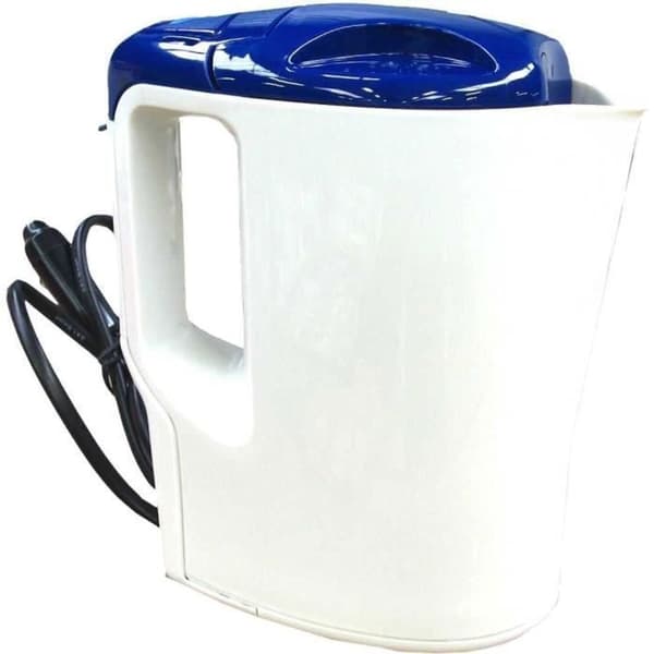 Vattenkokare 12V 1L 170W Vit och Blå - HTC EQUIPEMENT
