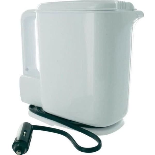 Vattenkokare 12V 1L 170W Vit och Blå - HTC EQUIPEMENT