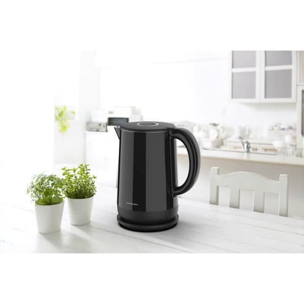 CONTINENTAL EDISON BL15LB Digital Vattenkokare - Svart - 1,5 L - 2200 W