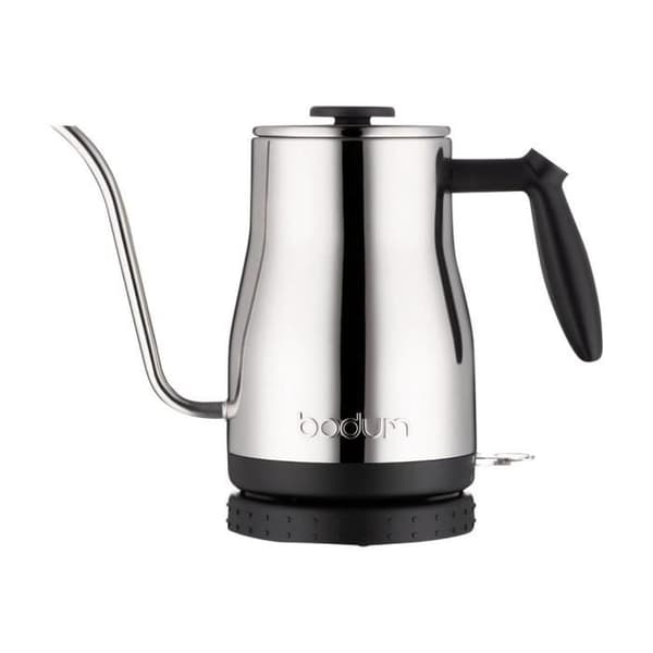 BODUM - BISTRO Vedenkeitin pitkällä kaatonokalla, 1 200 W, 1,0 l, ruostumatonta terästä