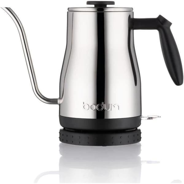 BODUM - BISTRO Vedenkeitin pitkällä kaatonokalla, 1 200 W, 1,0 l, ruostumatonta terästä