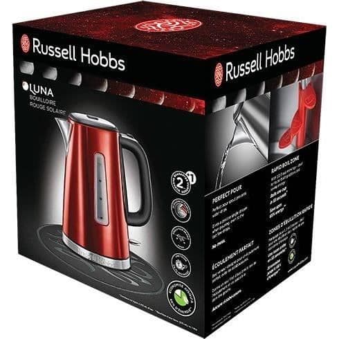 RUSSELL HOBBS 23210-70 - 1,7L Luna Elkedel - Solar Rød