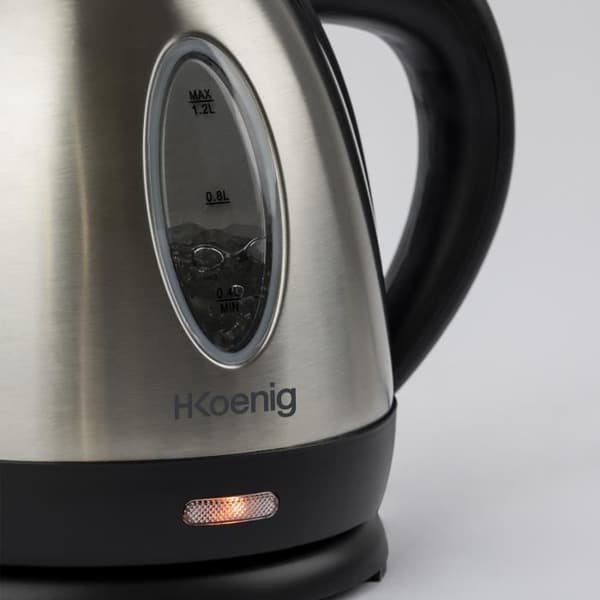 H.KoeNIG BO12 Elkedel - Rustfrit stål