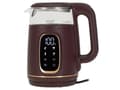 Miniatyrbilde 2 av 2: Adler Kettle with LED Display | AD 1305 | Electric | 2200 W | 1.7 L | Plastic | 360° rotational base | Burgundy