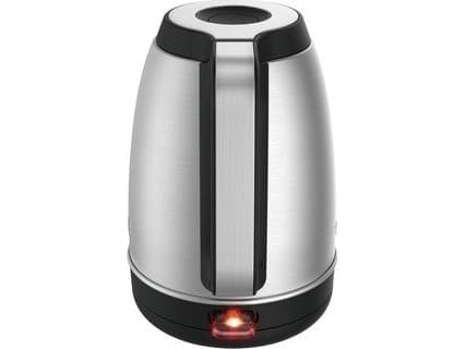 Tefal KI280D, 1,7 l, 2400 W, Svart, Rostfritt stål, Rostfritt stål, Vattennivå indikator, Sladdlös