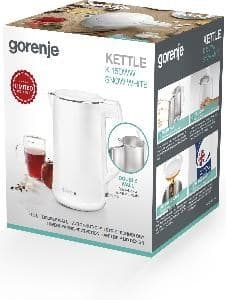 Gorenje 737894 vattenkokare 1,5 L 2200 W Vit