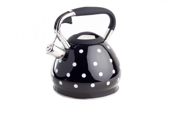 Berretti BERRETTI - Cornelia traditionell vattenkokare - 3 L - svart - induktion - gas - BR-6279