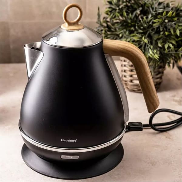 ELVET KOKK 1,7L KLAUSBERG KB-7706 SVART