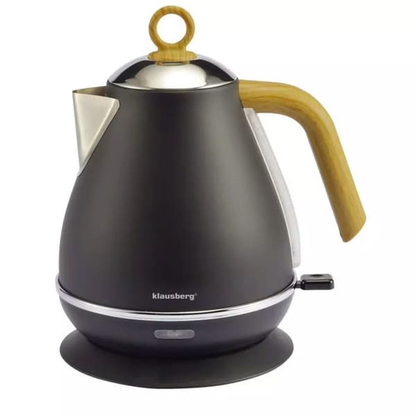 ELVET KOKK 1,7L KLAUSBERG KB-7706 SVART