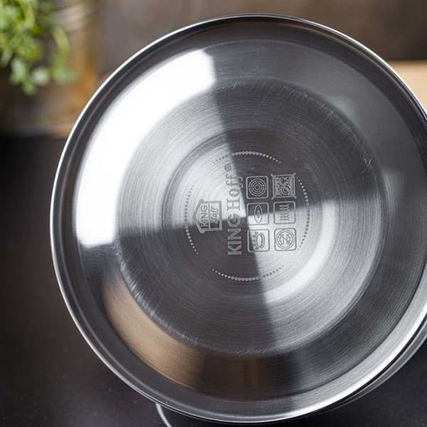 Vattenkokare - KINGHOFF - KH-1852 - 1,8L - Rostfritt stål - Inbyggd visselpipa