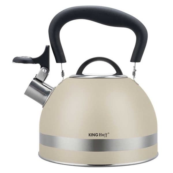 Vattenkokare - KINGHOFF - KH-1854 - Rostfritt stål - 1,8L - Inbyggd visselpipa