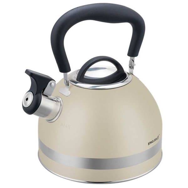 Vattenkokare - KINGHOFF - KH-1854 - Rostfritt stål - 1,8L - Inbyggd visselpipa