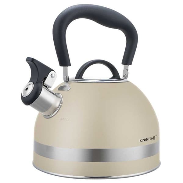 Vattenkokare - KINGHOFF - KH-1854 - Rostfritt stål - 1,8L - Inbyggd visselpipa