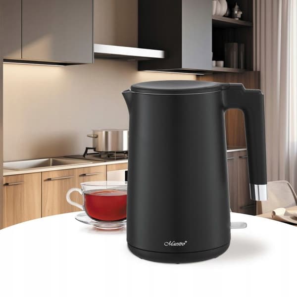 Bouilloire électrique Maestro, 1800W, 1.7l, noir, MR-026
