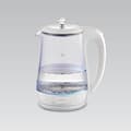 Miniatyrbild 3 av 3: Vattenkokare - MAESTRO - MR-052-WHITE - 1,7 liter - Glas - Håll varm funktion