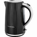 Miniatyrbild 1 av 6: Vattenkokare Russell Hobbs Svart Rostfritt stål Plast 2400 W 1,7 L
