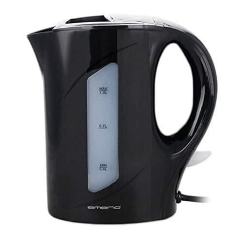 EMERIO WK-121616.1 Resevattenkokare - Svart - 1 L - 900 W