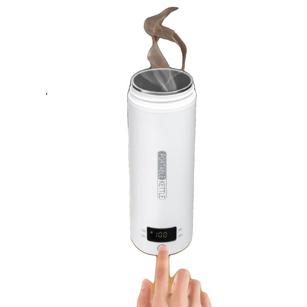 304 rustfrit stål elektrisk kedel, hurtig kogetid, flere temperaturindstillinger,0.5L